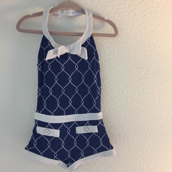1930s style swimsuit